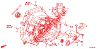 KUPPLUNGSGEHAEUSE  für Honda CIVIC 1.8 S 5 Türen 6 gang-Schaltgetriebe 2012