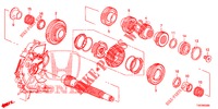 NEBENWELLE  für Honda CIVIC 1.8 S 5 Türen 6 gang-Schaltgetriebe 2012