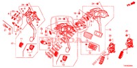 PEDAL (LH) für Honda CIVIC 1.8 S 5 Türen 6 gang-Schaltgetriebe 2012