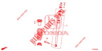 STOSSDAEMPFER HINTEN  für Honda CIVIC 1.8 S 5 Türen 6 gang-Schaltgetriebe 2012