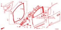 TUERTAFELN, VORNE(2D)  für Honda CIVIC 1.8 S 5 Türen 6 gang-Schaltgetriebe 2012