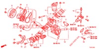 WASSERPUMPE/THERMOSTAT (1.8L) für Honda CIVIC 1.8 S 5 Türen 6 gang-Schaltgetriebe 2012