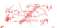 WASSERSCHLAUCH/HEIZUNGSSCHACHT (1.8L) (LH) für Honda CIVIC 1.8 S 5 Türen 6 gang-Schaltgetriebe 2012