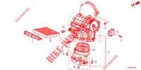 HEIZGEBLAESE (LH) für Honda CIVIC 1.8 S 5 Türen 5 gang automatikgetriebe 2012