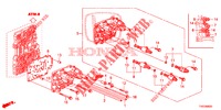 REGELVENTIL/SERVOGEHAEUSE(4AT)  für Honda CIVIC 1.8 S 5 Türen 5 gang automatikgetriebe 2012