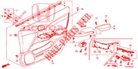 TUERVERKLEIDUNG, VORNE (LH) für Honda CIVIC 1.8 S 5 Türen 5 gang automatikgetriebe 2012