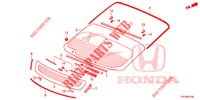 WINDSCHUTZSCHEIBE, VORNE/ HECKFENSTER  für Honda CIVIC 1.8 S 5 Türen 5 gang automatikgetriebe 2012