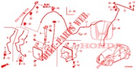 WINDSCHUTZSCHEIBENWASCHER (2D)  für Honda CIVIC 1.8 S 5 Türen 5 gang automatikgetriebe 2012