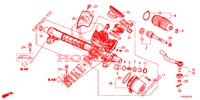 SERVOLENKGETRIEBE (EPS) (LH) für Honda CIVIC 1.8 EXECUTIVE 5 Türen 5 gang automatikgetriebe 2012