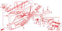 TUERVERKLEIDUNG, VORNE (LH) für Honda CIVIC 1.8 EXECUTIVE 5 Türen 5 gang automatikgetriebe 2012