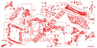 VORDERE TRENNWAND/STIRNWAND  für Honda CIVIC 1.8 EXECUTIVE 5 Türen 5 gang automatikgetriebe 2012