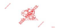 ANLASSER (DENSO) (DIESEL) (2.2L) für Honda CIVIC DIESEL 2.2 ELEGANCE 5 Türen 6 gang-Schaltgetriebe 2012