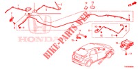 ANTENNE/LAUTSPRECHER (LH) für Honda CIVIC DIESEL 2.2 ELEGANCE 5 Türen 6 gang-Schaltgetriebe 2012