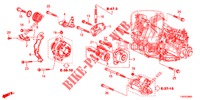 AUTOMATISCHE SPANNVORRICHTUNG (DIESEL) (2.2L) für Honda CIVIC DIESEL 2.2 ELEGANCE 5 Türen 6 gang-Schaltgetriebe 2012
