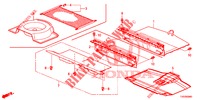 BODENBEHAELTER, HINTEN  für Honda CIVIC DIESEL 2.2 ELEGANCE 5 Türen 6 gang-Schaltgetriebe 2012