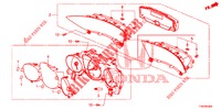 DREHZAHLMESSER  für Honda CIVIC DIESEL 2.2 ELEGANCE 5 Türen 6 gang-Schaltgetriebe 2012