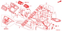 INSTRUMENT, ZIERSTUECK (COTE DE PASSAGER) (LH) für Honda CIVIC DIESEL 2.2 ELEGANCE 5 Türen 6 gang-Schaltgetriebe 2012
