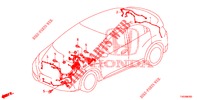 KABELBAUM (1) (LH) für Honda CIVIC DIESEL 2.2 ELEGANCE 5 Türen 6 gang-Schaltgetriebe 2012