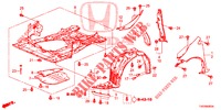KOTFLUEGEL, VORNE  für Honda CIVIC DIESEL 2.2 ELEGANCE 5 Türen 6 gang-Schaltgetriebe 2012
