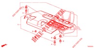 MOTORABDECKUNG (DIESEL) (2.2L) für Honda CIVIC DIESEL 2.2 ELEGANCE 5 Türen 6 gang-Schaltgetriebe 2012