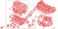 MOTOREINHEIT/GETRIEBE KOMPL. (DIESEL) (2.2L) für Honda CIVIC DIESEL 2.2 ELEGANCE 5 Türen 6 gang-Schaltgetriebe 2012
