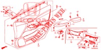 TUERVERKLEIDUNG, VORNE (LH) für Honda CIVIC DIESEL 2.2 ELEGANCE 5 Türen 6 gang-Schaltgetriebe 2012