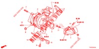 TURBOLADER (DIESEL) (2.2L) für Honda CIVIC DIESEL 2.2 ELEGANCE 5 Türen 6 gang-Schaltgetriebe 2012