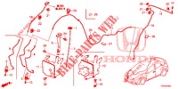 WINDSCHUTZSCHEIBENWASCHER (2D)  für Honda CIVIC DIESEL 2.2 ELEGANCE 5 Türen 6 gang-Schaltgetriebe 2012