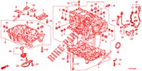ZYLINDERBLOCK/OELWANNE (DIESEL) (2.2L) für Honda CIVIC DIESEL 2.2 ELEGANCE 5 Türen 6 gang-Schaltgetriebe 2012
