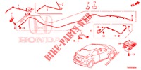 ANTENNE/LAUTSPRECHER (LH) für Honda CIVIC DIESEL 2.2 EXCLUSIVE 5 Türen 6 gang-Schaltgetriebe 2012