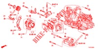 AUTOMATISCHE SPANNVORRICHTUNG (DIESEL) (2.2L) für Honda CIVIC DIESEL 2.2 EXCLUSIVE 5 Türen 6 gang-Schaltgetriebe 2012