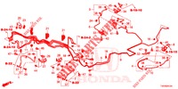 BREMSLEITUNGEN (DIESEL) (LH) für Honda CIVIC DIESEL 2.2 EXCLUSIVE 5 Türen 6 gang-Schaltgetriebe 2012