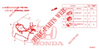 ELEKTR. STECKVERBINDER (ARRIERE) für Honda CIVIC DIESEL 2.2 EXCLUSIVE 5 Türen 6 gang-Schaltgetriebe 2012