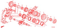 HAUPTWELLE (DIESEL) (2.2L) für Honda CIVIC DIESEL 2.2 EXCLUSIVE 5 Türen 6 gang-Schaltgetriebe 2012