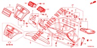 INSTRUMENT, ZIERSTUECK (COTE DE PASSAGER) (LH) für Honda CIVIC DIESEL 2.2 EXCLUSIVE 5 Türen 6 gang-Schaltgetriebe 2012