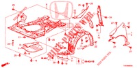 KOTFLUEGEL, VORNE  für Honda CIVIC DIESEL 2.2 EXCLUSIVE 5 Türen 6 gang-Schaltgetriebe 2012