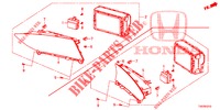 MITTLERES DISPLAY  für Honda CIVIC DIESEL 2.2 EXCLUSIVE 5 Türen 6 gang-Schaltgetriebe 2012