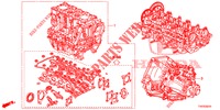 MOTOREINHEIT/GETRIEBE KOMPL. (DIESEL) (2.2L) für Honda CIVIC DIESEL 2.2 EXCLUSIVE 5 Türen 6 gang-Schaltgetriebe 2012