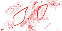 SAEULENZIERSTUECK (LH) für Honda CIVIC DIESEL 2.2 EXCLUSIVE 5 Türen 6 gang-Schaltgetriebe 2012