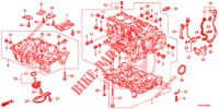 ZYLINDERBLOCK/OELWANNE (DIESEL) (2.2L) für Honda CIVIC DIESEL 2.2 EXCLUSIVE 5 Türen 6 gang-Schaltgetriebe 2012