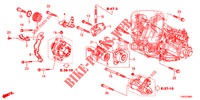 AUTOMATISCHE SPANNVORRICHTUNG (DIESEL) (2.2L) für Honda CIVIC DIESEL 2.2 S 5 Türen 6 gang-Schaltgetriebe 2012