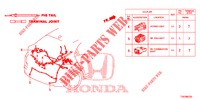 ELEKTR. STECKVERBINDER (ARRIERE) für Honda CIVIC DIESEL 2.2 S 5 Türen 6 gang-Schaltgetriebe 2012