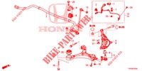 GELENK, VORNE  für Honda CIVIC DIESEL 2.2 S 5 Türen 6 gang-Schaltgetriebe 2012
