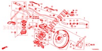 HAUPTBREMSZYLINDER/MASTER POWER (DIESEL) (LH) für Honda CIVIC DIESEL 2.2 S 5 Türen 6 gang-Schaltgetriebe 2012