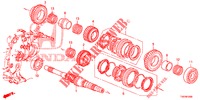 HAUPTWELLE (DIESEL) (2.2L) für Honda CIVIC DIESEL 2.2 S 5 Türen 6 gang-Schaltgetriebe 2012