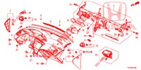 INSTRUMENTENBRETT, OBEN (LH) für Honda CIVIC DIESEL 2.2 S 5 Türen 6 gang-Schaltgetriebe 2012