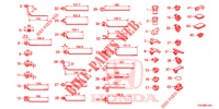 KABELBAUMBAND/BUEGEL(RH)  für Honda CIVIC DIESEL 2.2 S 5 Türen 6 gang-Schaltgetriebe 2012