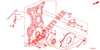 KETTENGEHAEUSE (DIESEL) (2.2L) für Honda CIVIC DIESEL 2.2 S 5 Türen 6 gang-Schaltgetriebe 2012