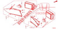 MITTLERES DISPLAY  für Honda CIVIC DIESEL 2.2 S 5 Türen 6 gang-Schaltgetriebe 2012
