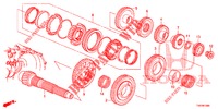 NEBENWELLE (DIESEL) (2.2L) für Honda CIVIC DIESEL 2.2 S 5 Türen 6 gang-Schaltgetriebe 2012